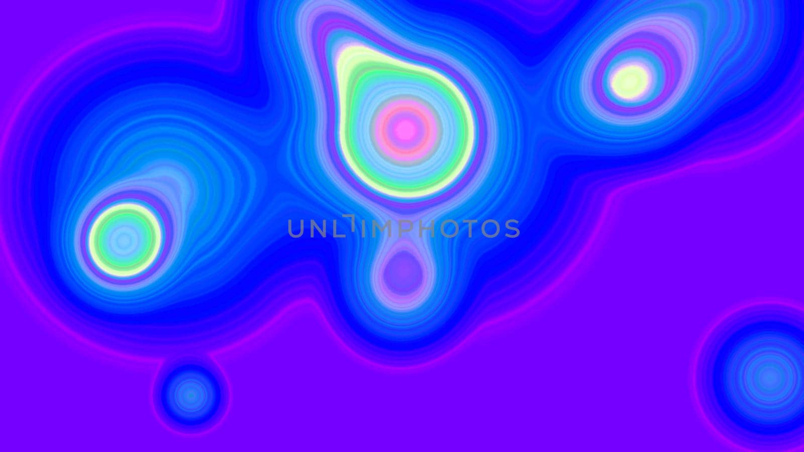 Abstract Cells Metamorphosis 3D illustration