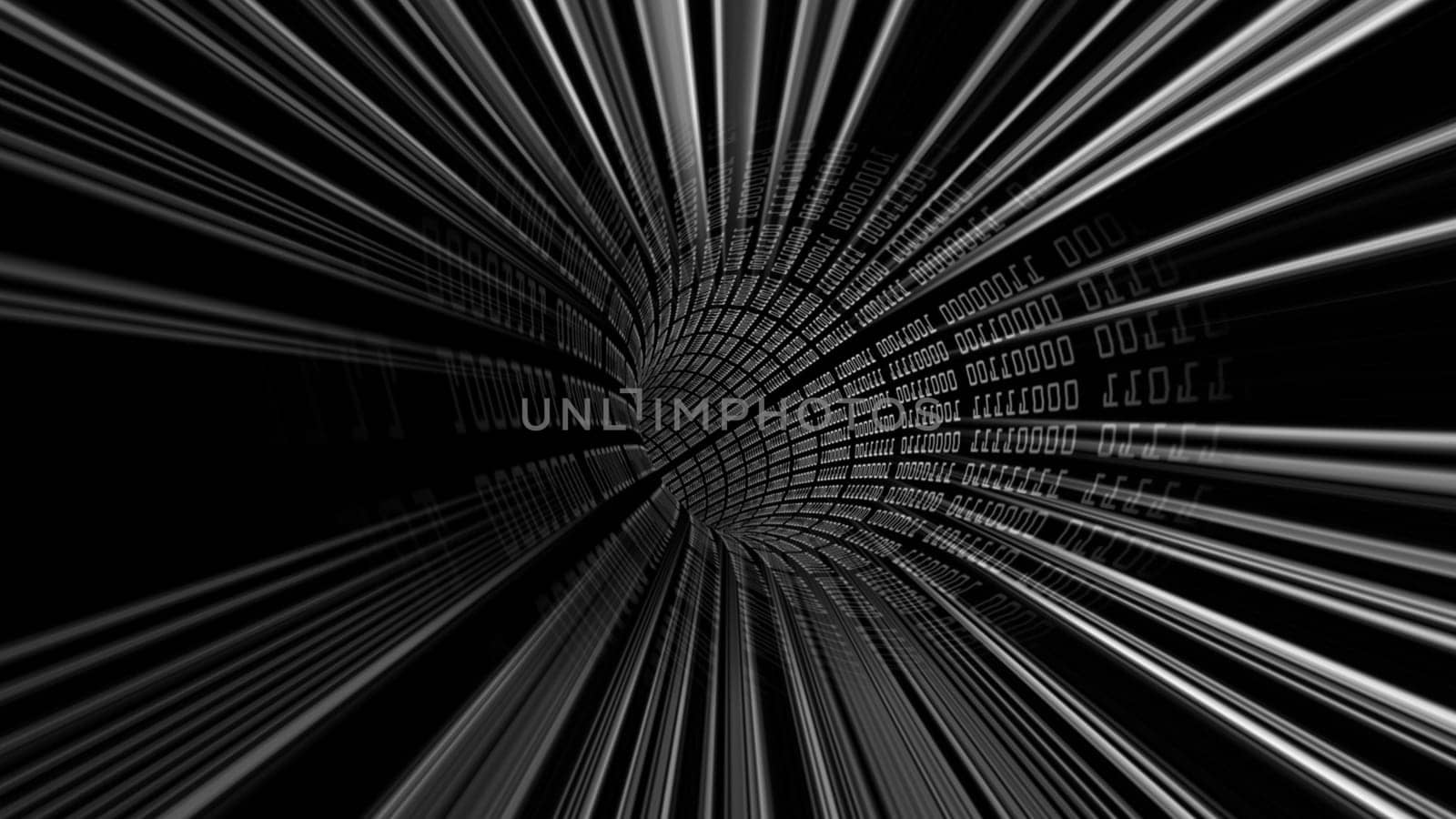Traveling through a data tunnel
