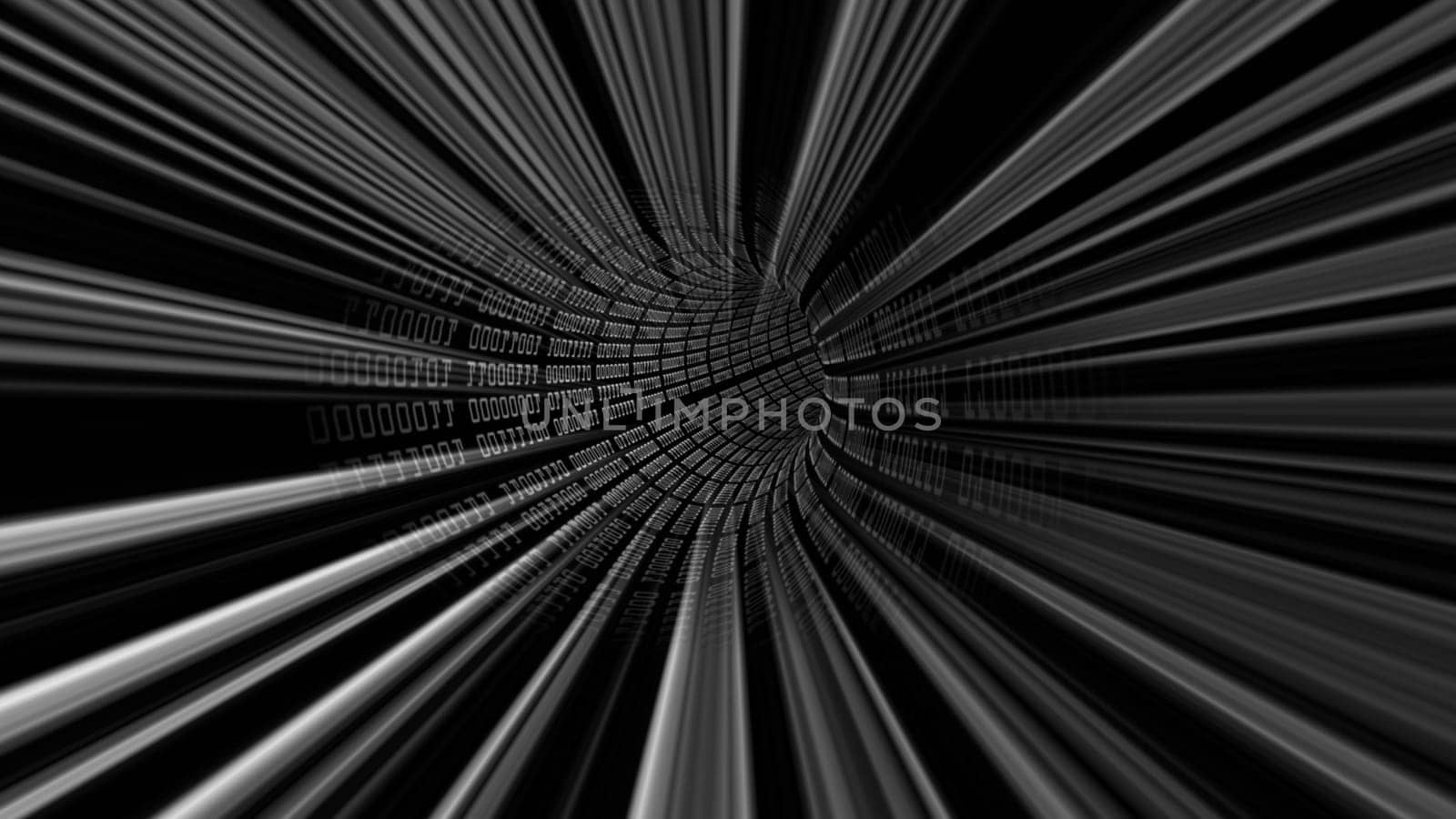 Traveling through a data tunnel