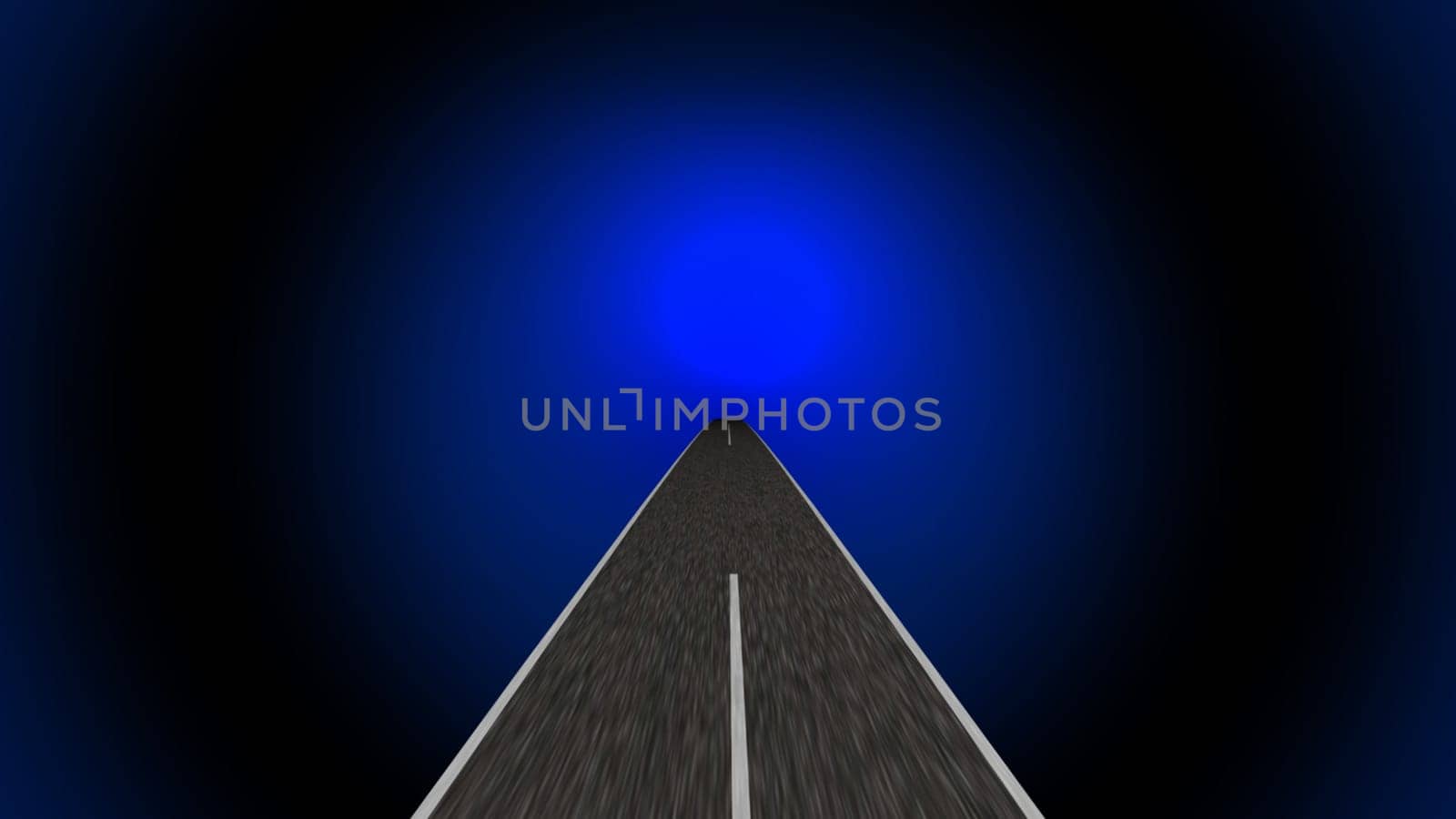 Driving into the world of fantasy and illusion 3d illustration