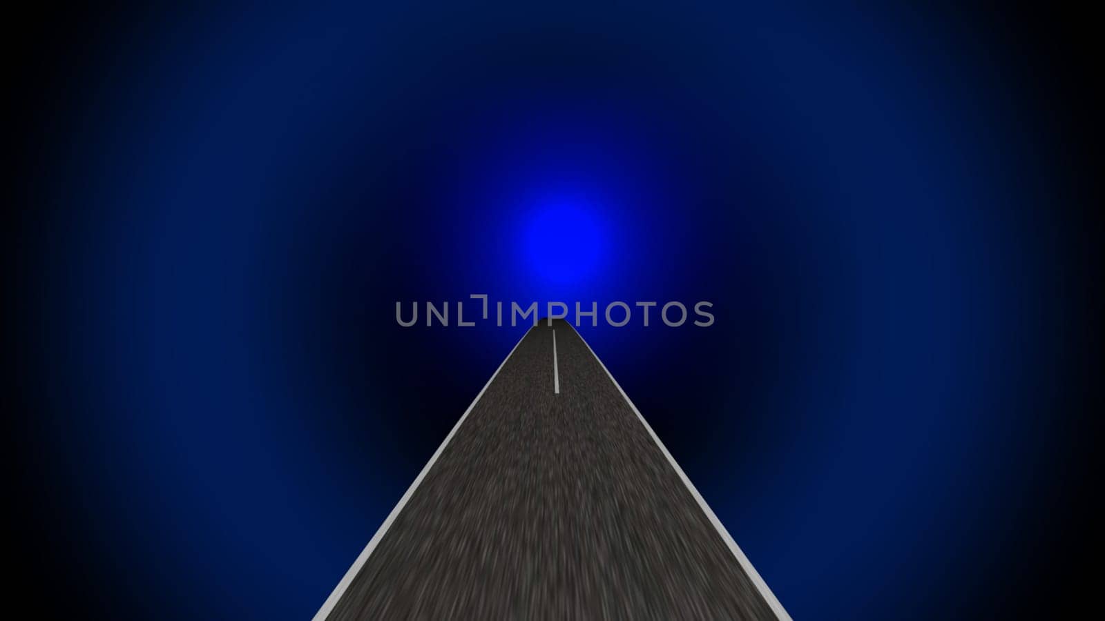 Driving into the world of fantasy and illusion 3d illustration