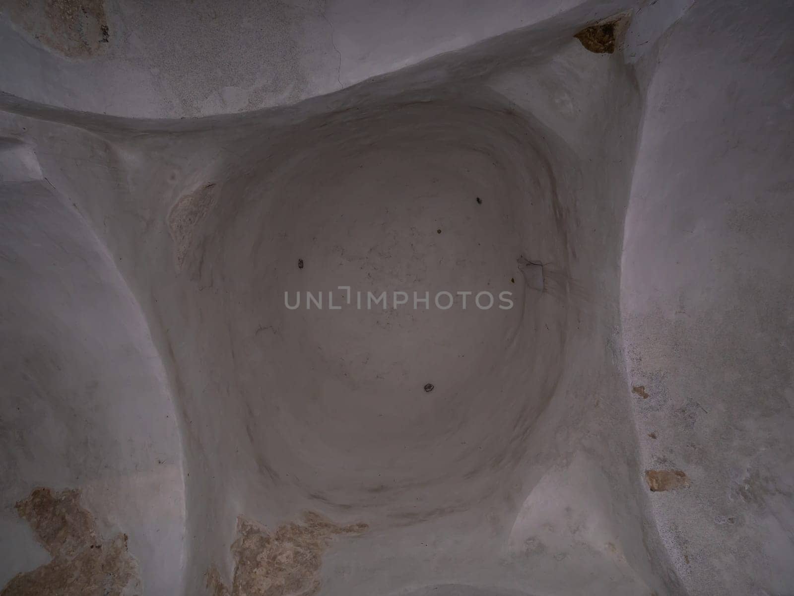 Ceiling of the Church of the Holy Cross, the smallest cathedral in the world, Nin, Croatia.