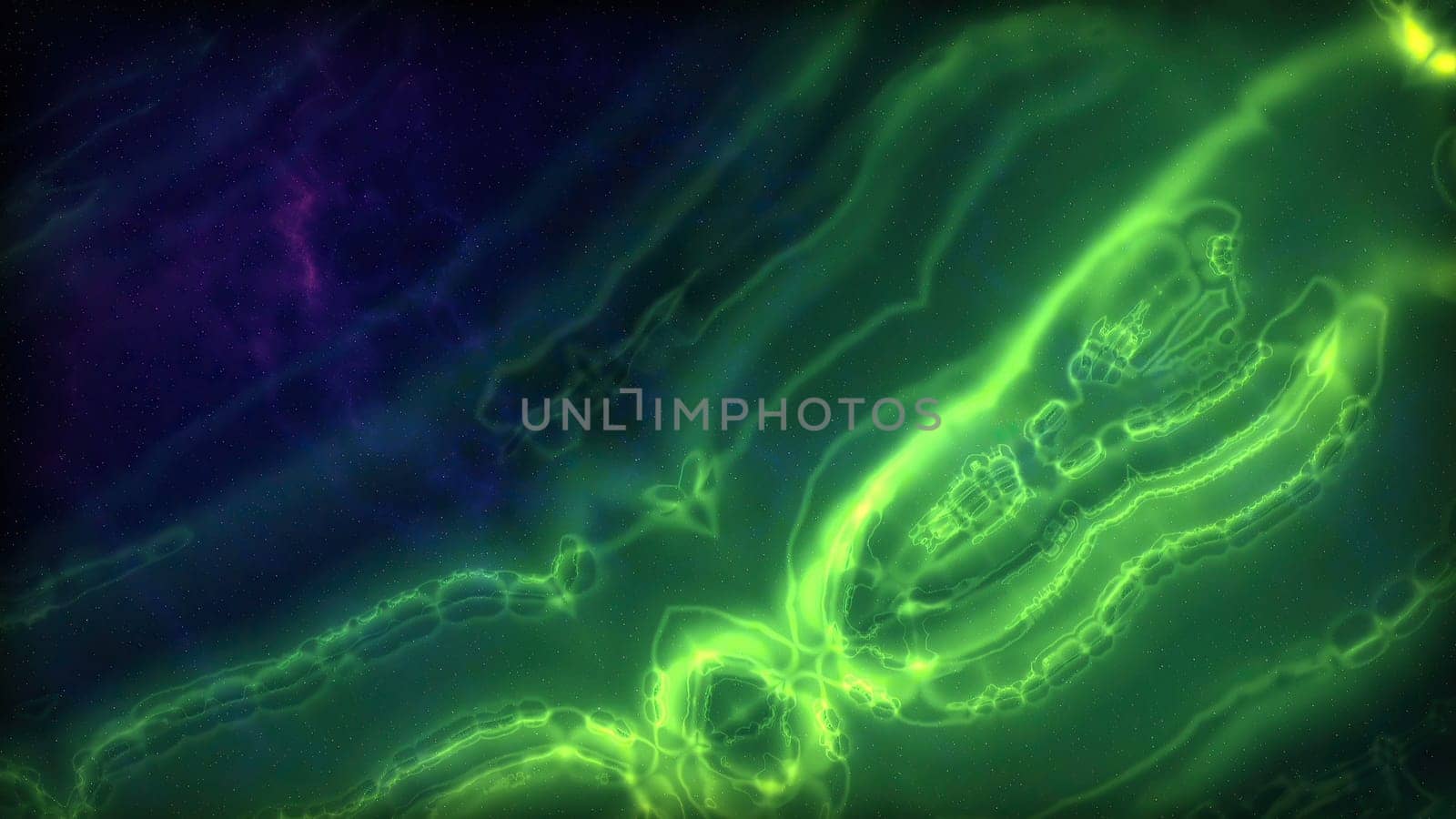Abstract Science Colorful Pattern Background