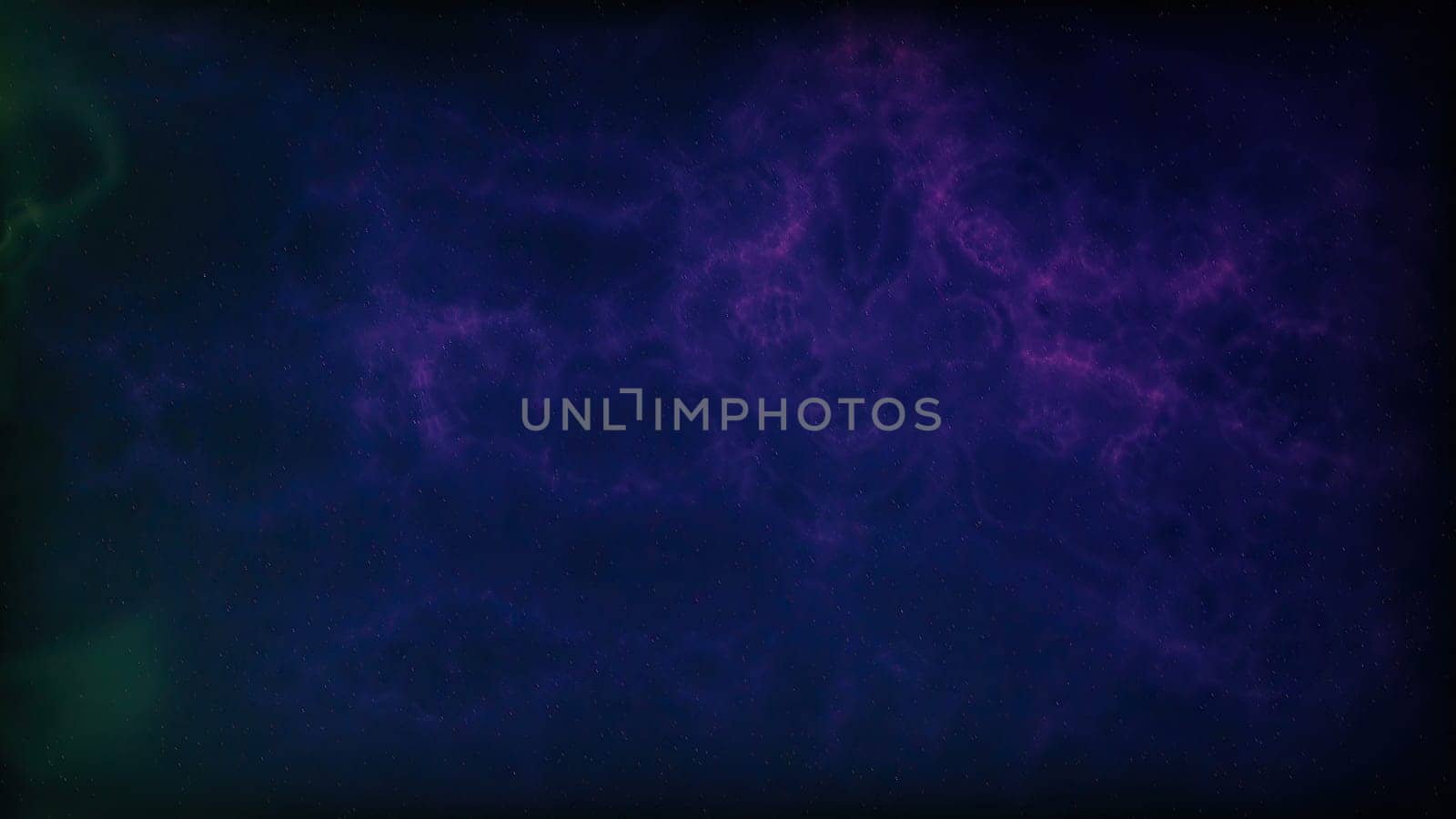 Space Flight Into A Star Field In Galaxy Clouds And Lightning Nebula