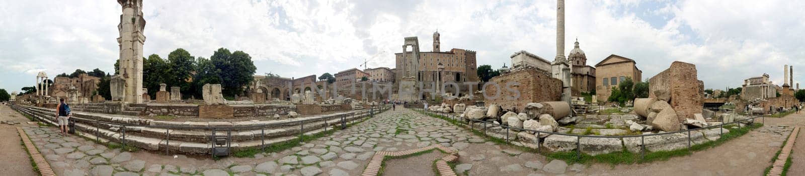 Forum Romanum (Römischer Marktplatz), Ausgrabungsstätte  in Rom, Latium, Italien