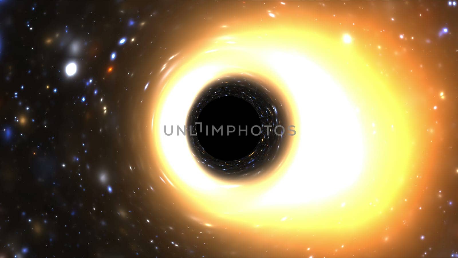 Space Tunnel With Galaxy and Nebulae simulation,Space Tunnel With Galaxy and Nebulae simulation