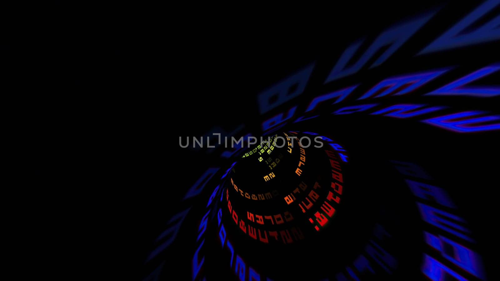 Driving through the binary data tunnel,Driving through the binary data tunnel