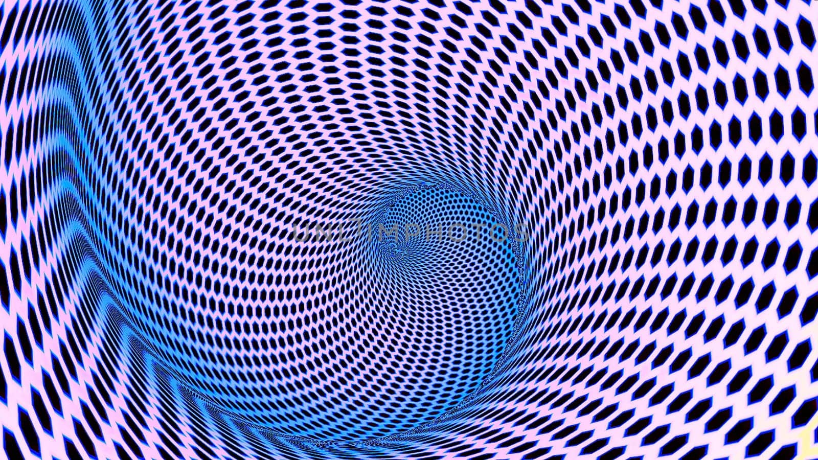 Abstract hypnotic pink and blue spiral tunnel,Abstract hypnotic pink and blue spiral tunnel