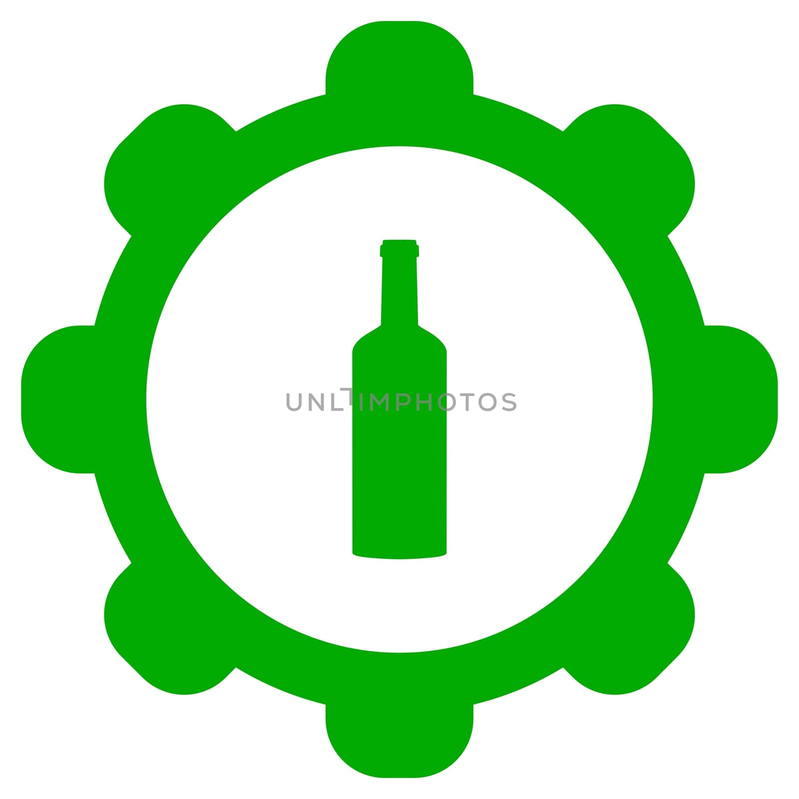 Bottle and wheel