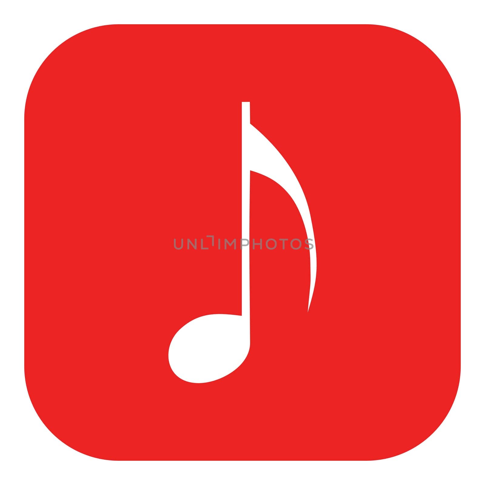 Music note and app icon