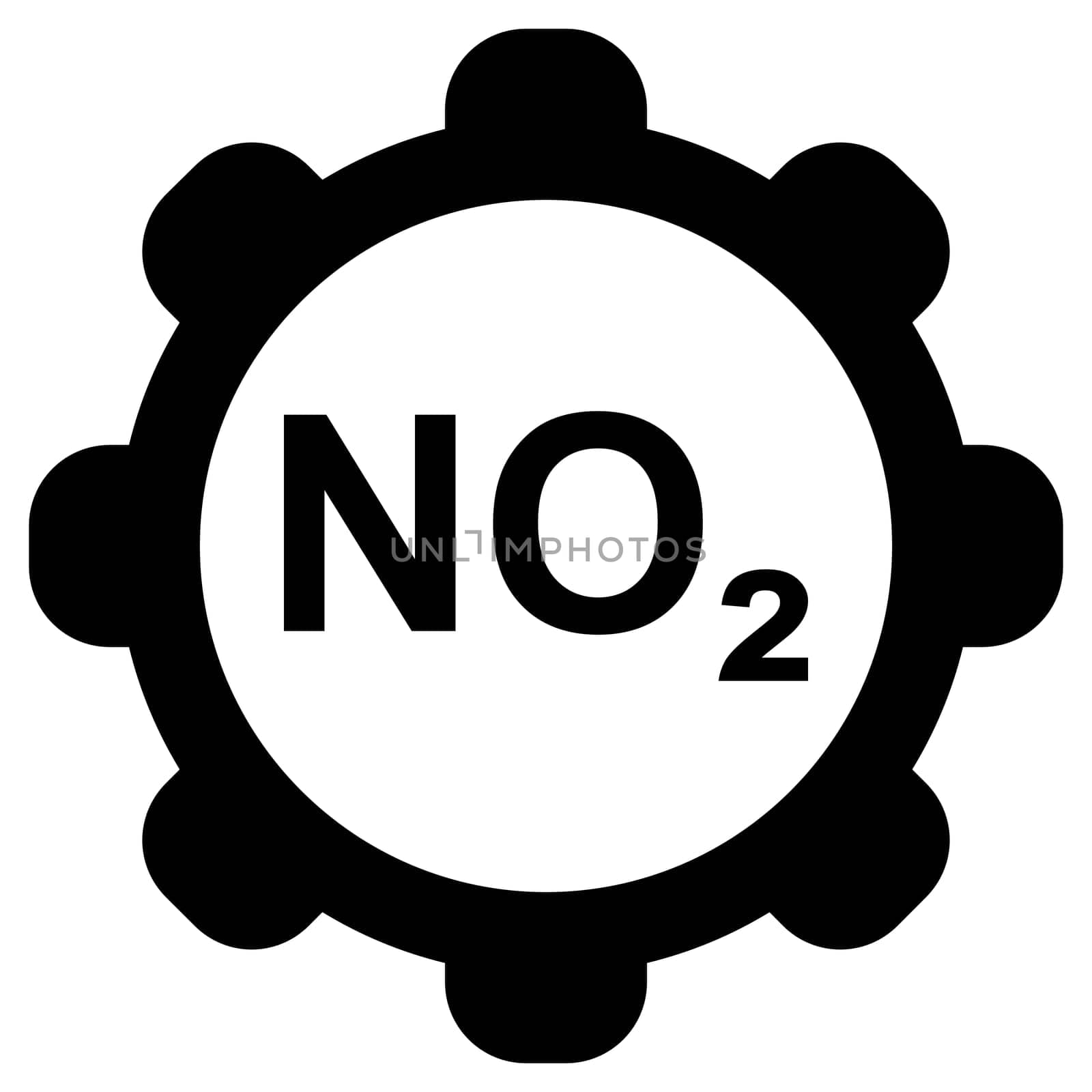 Nitrogen dioxide and wheel