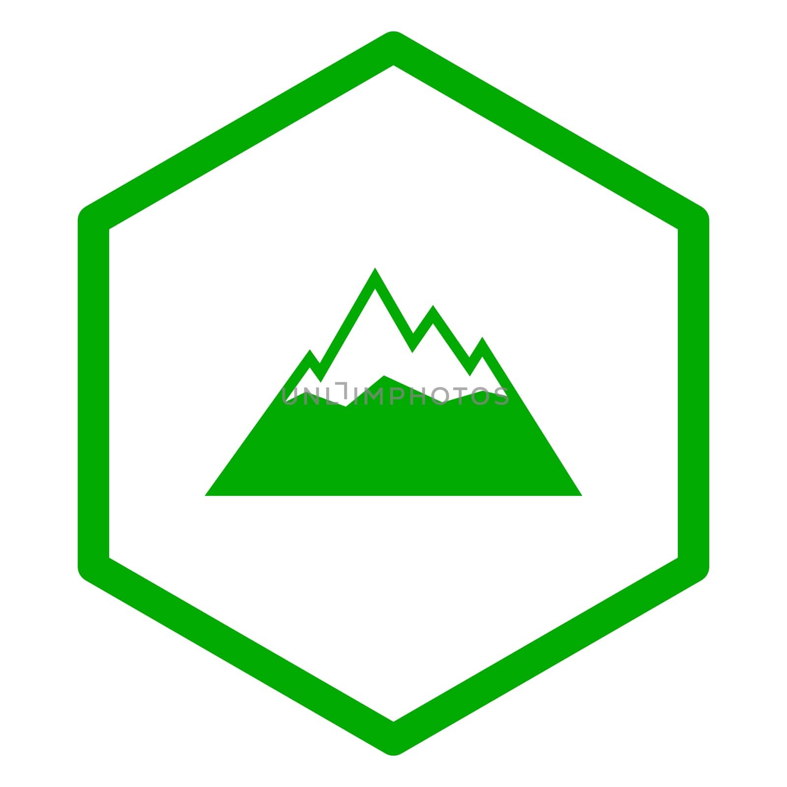 Mountains and comb