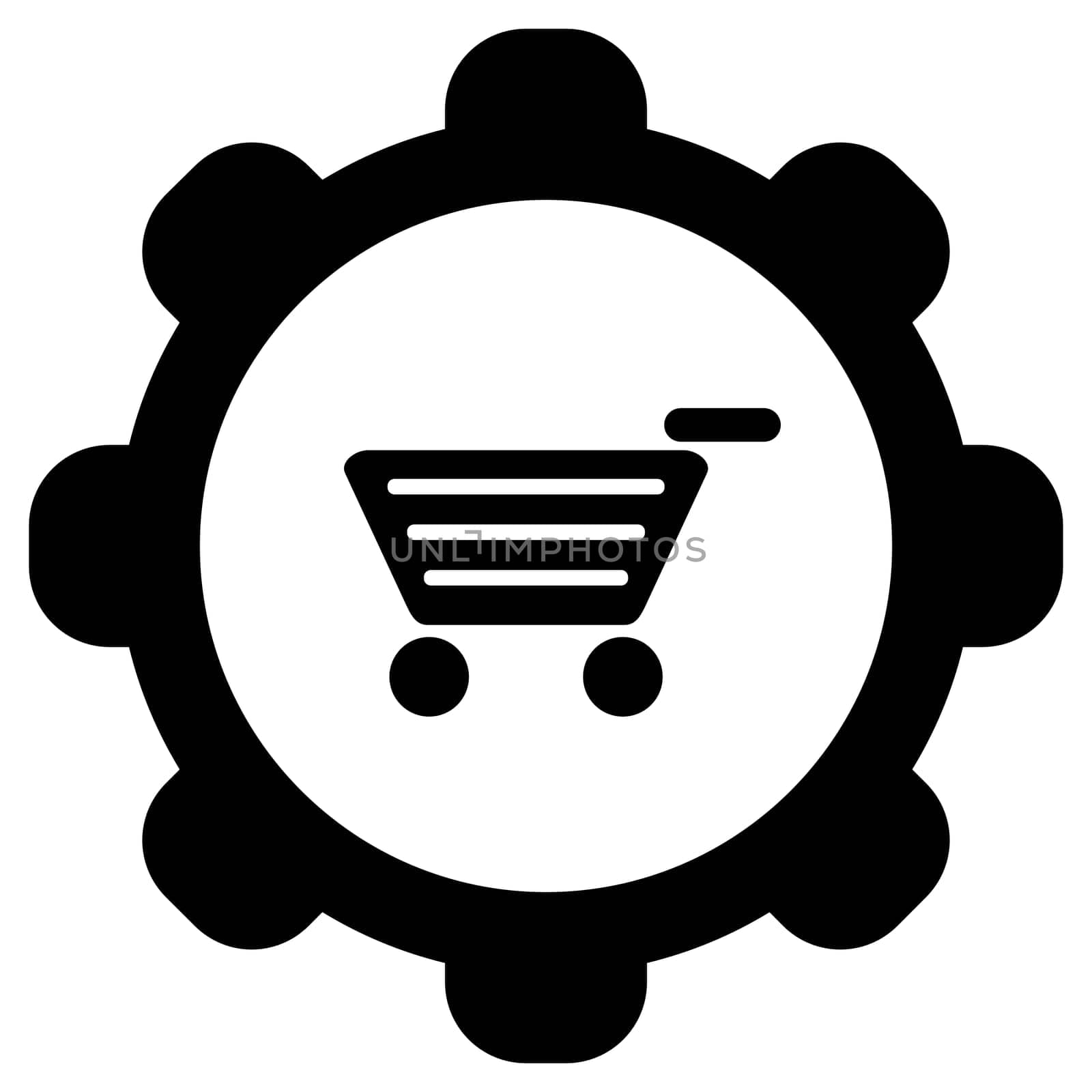 Shopping cart and wheel