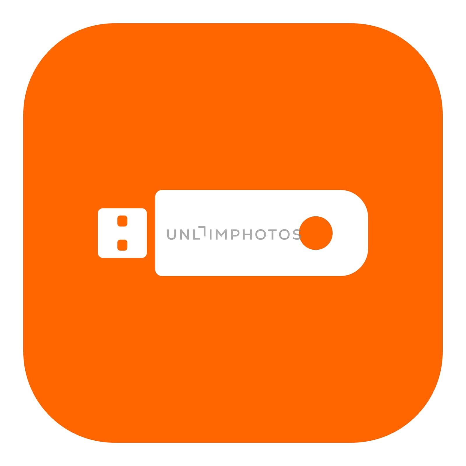 USB stick and app icon