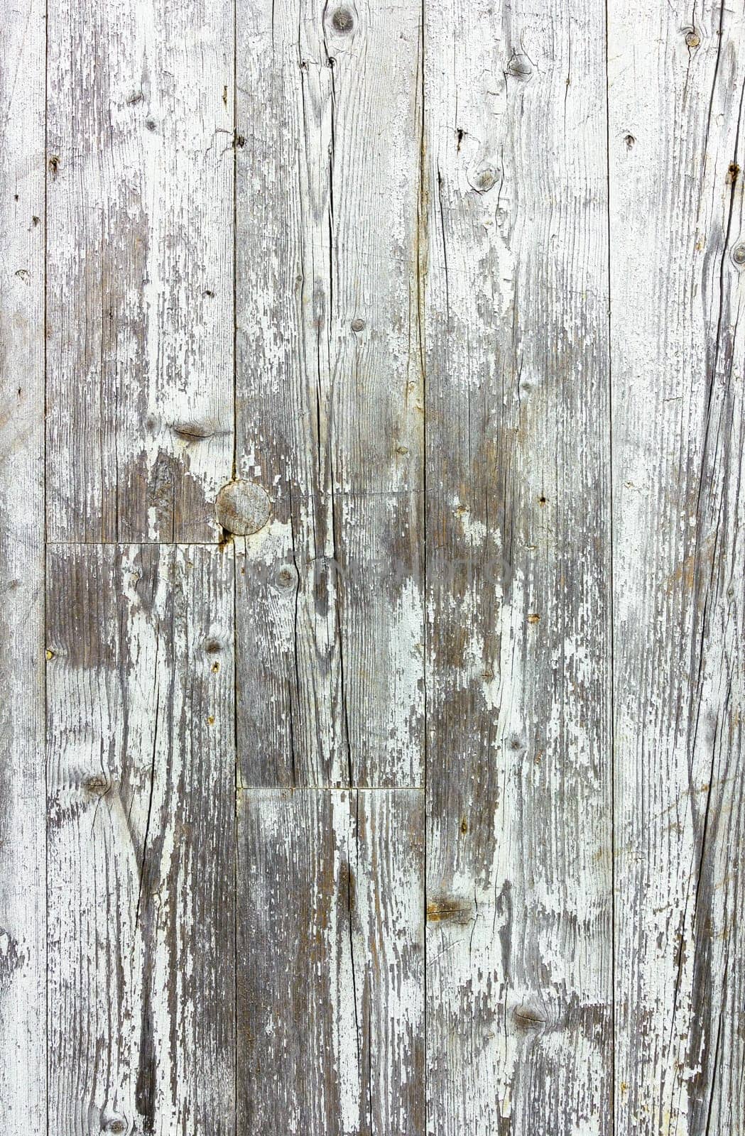 Old grunge wood with peeling paint. Vintage texture.
