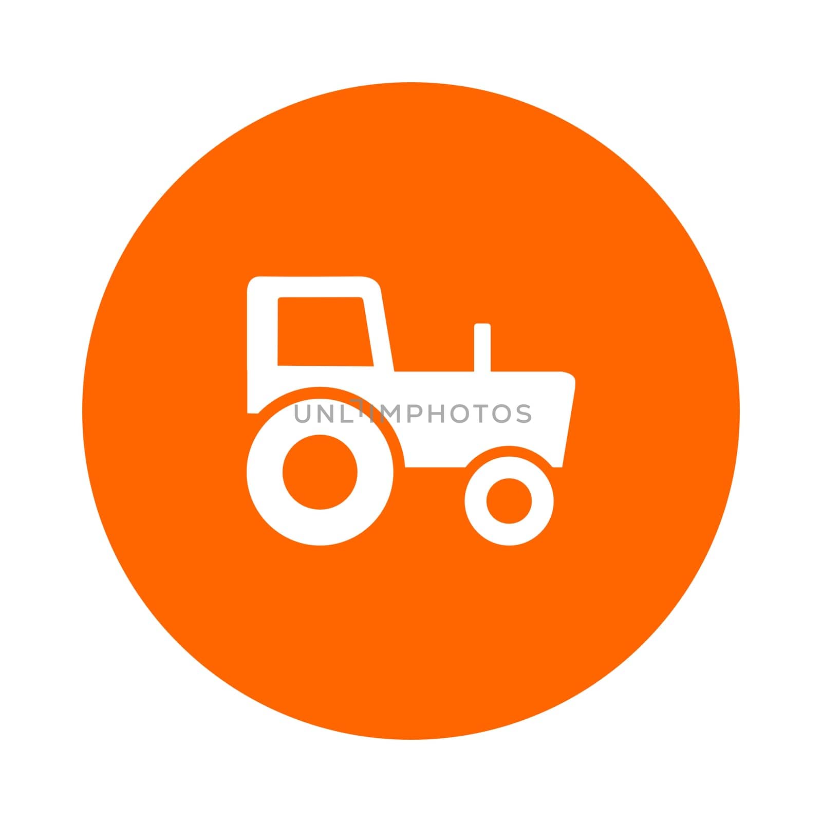 Tractor and circle