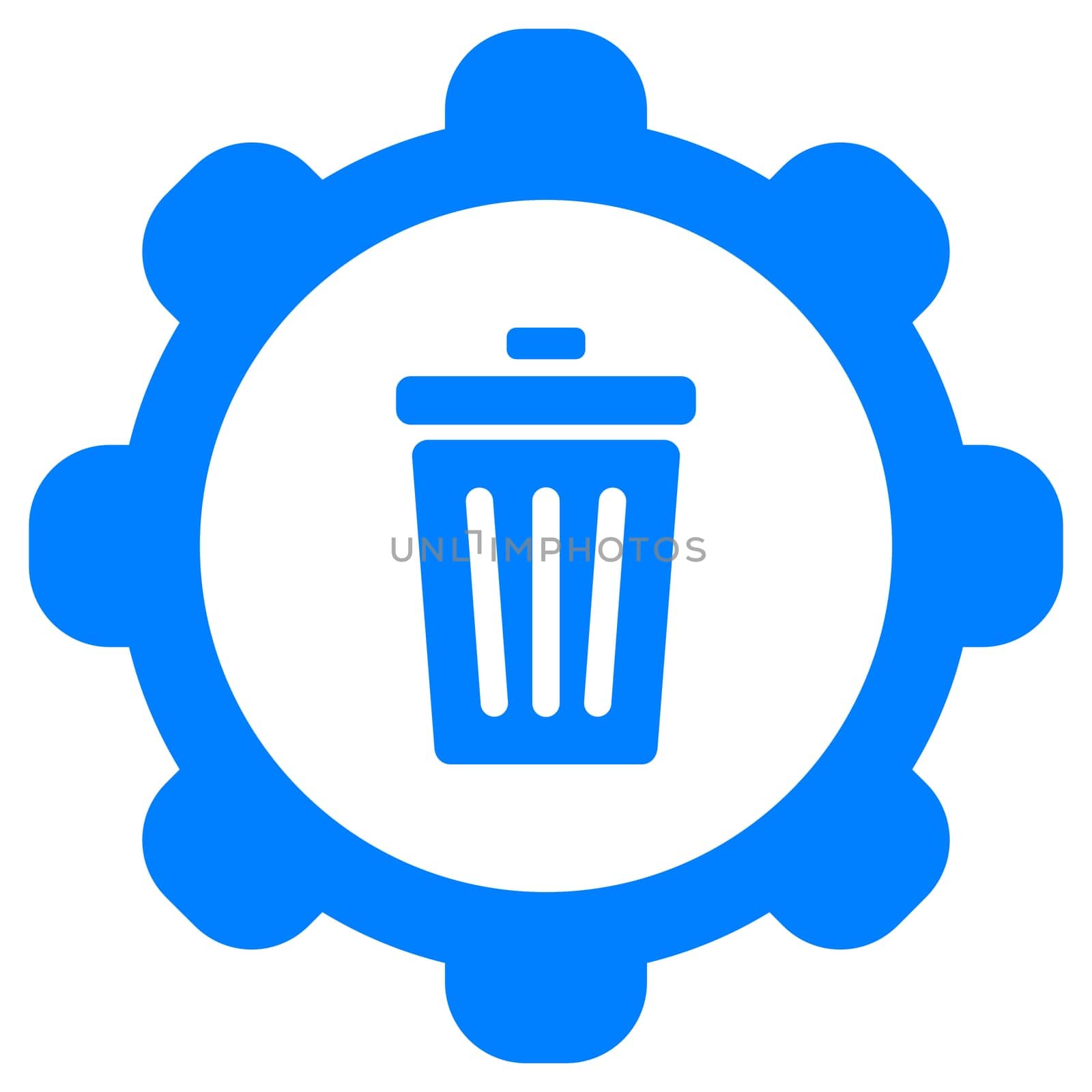 Waste bin and wheel