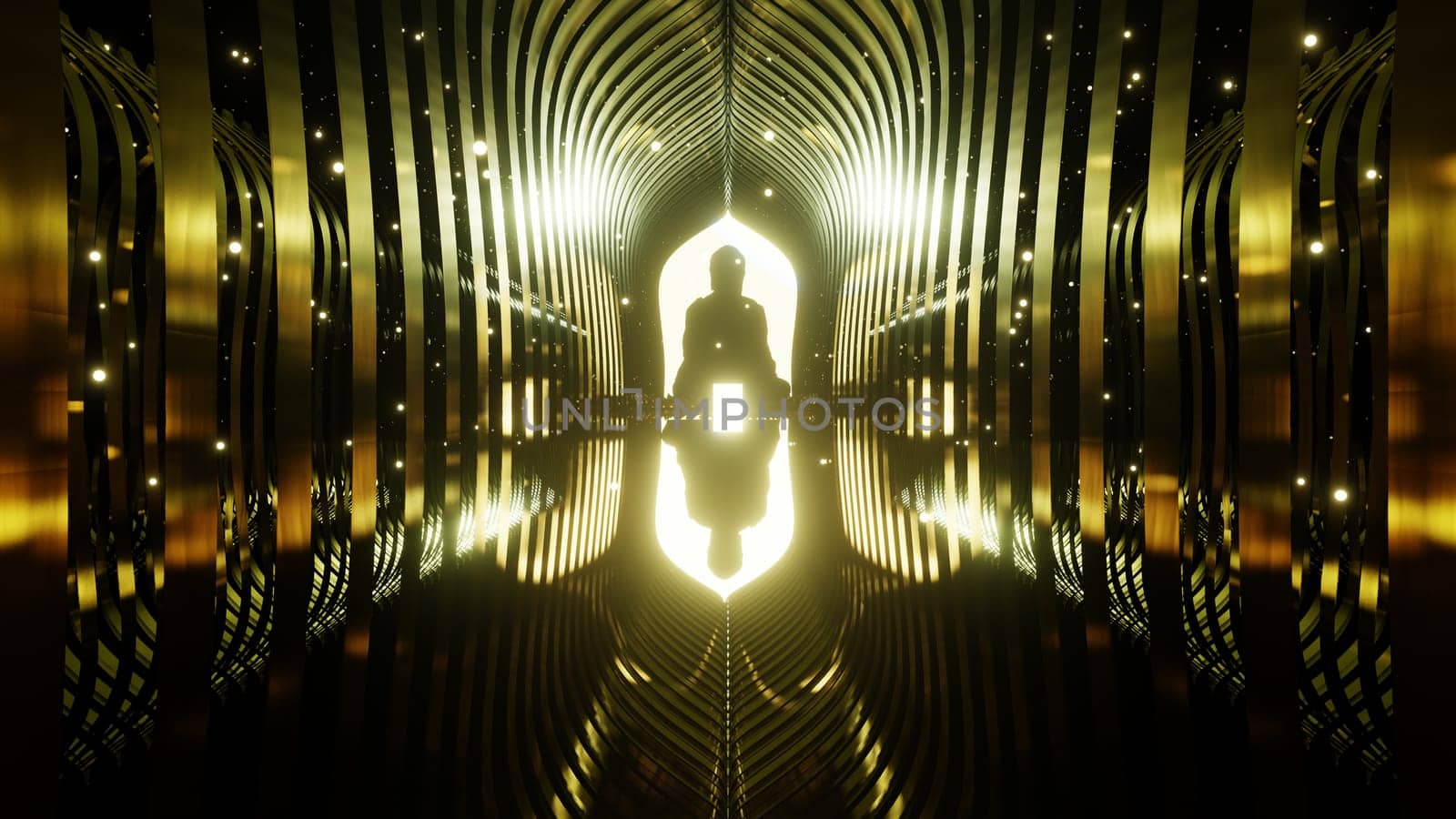 3D illustration Background for advertising and wallpaper in celebration and Buddhism scene. 3D rendering in festival concept.