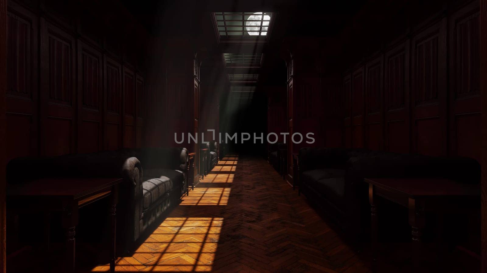 3D illustration Background for advertising and wallpaper in architecture and interior scene. 3D rendering in decorative concept.