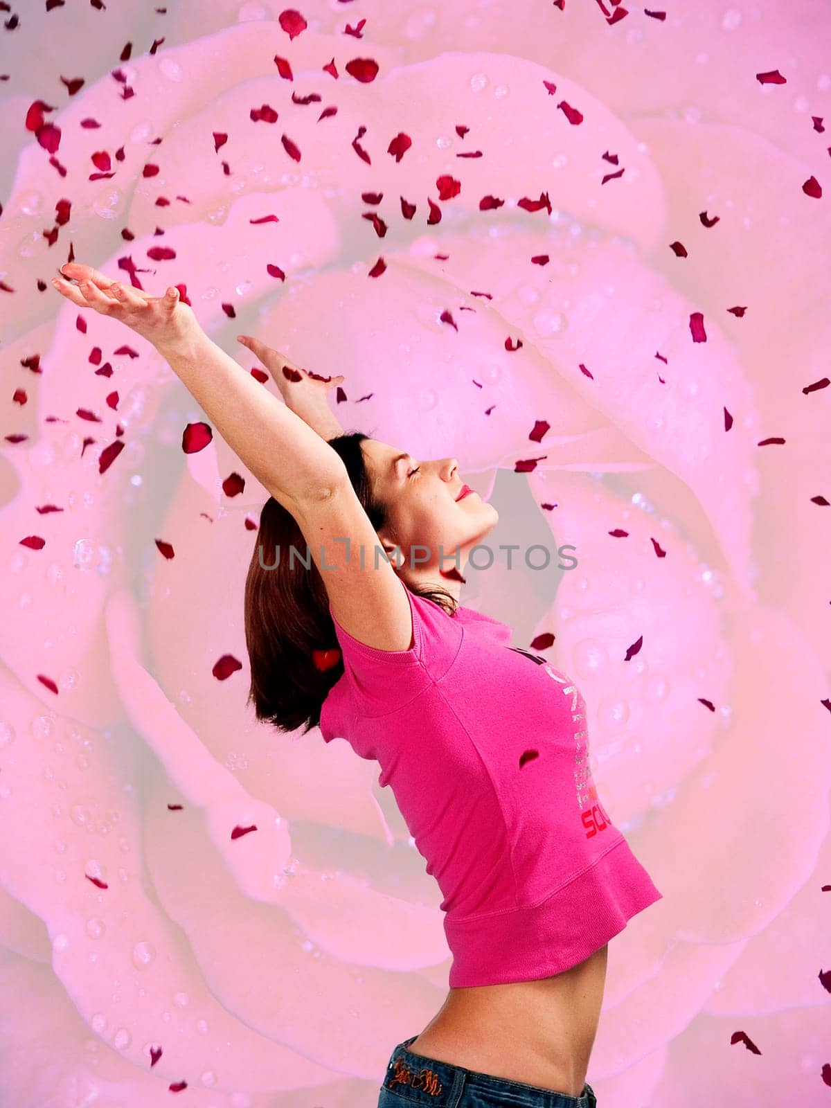 Rain of roses