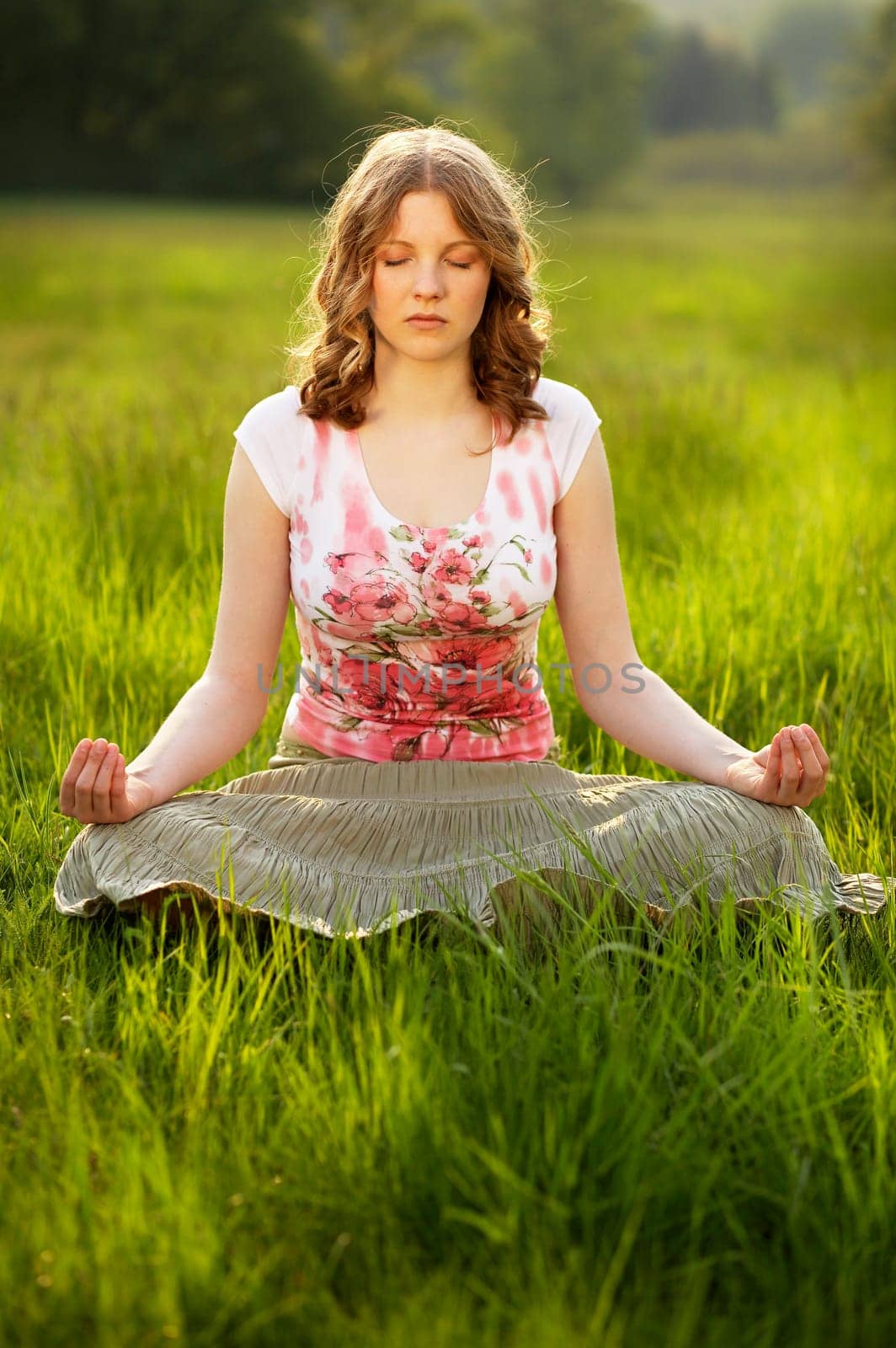 Relaxation with yoga
