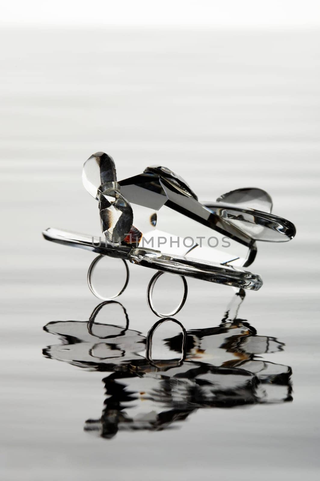 Glass Figure - Airplane