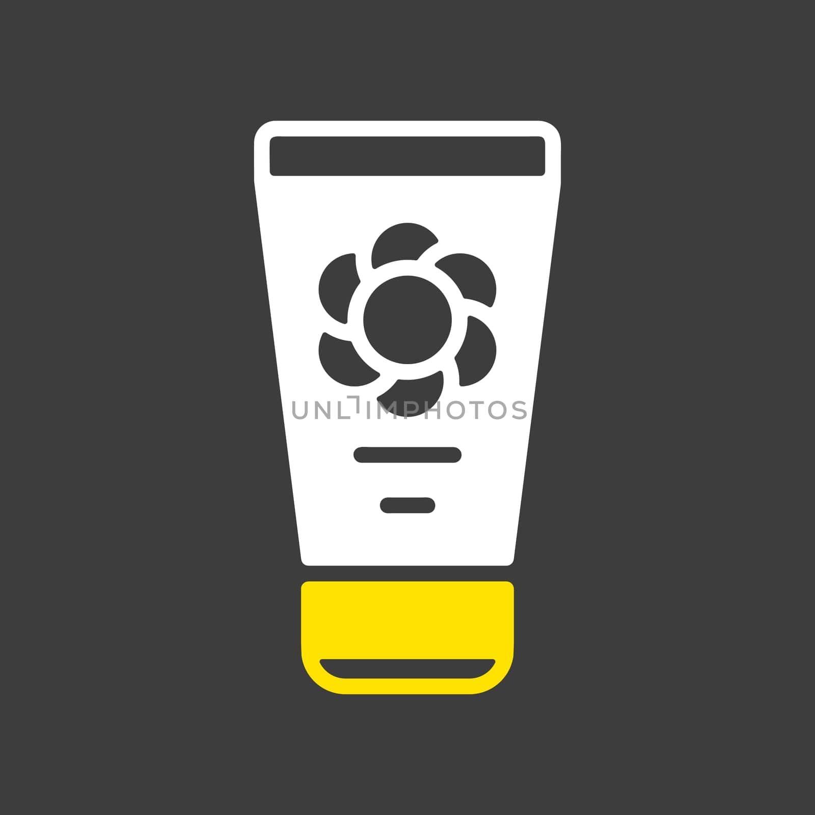 Baby cream moisturizer vector glyph icon. Graph symbol for children and newborn babies web site and apps design, logo, app, UI