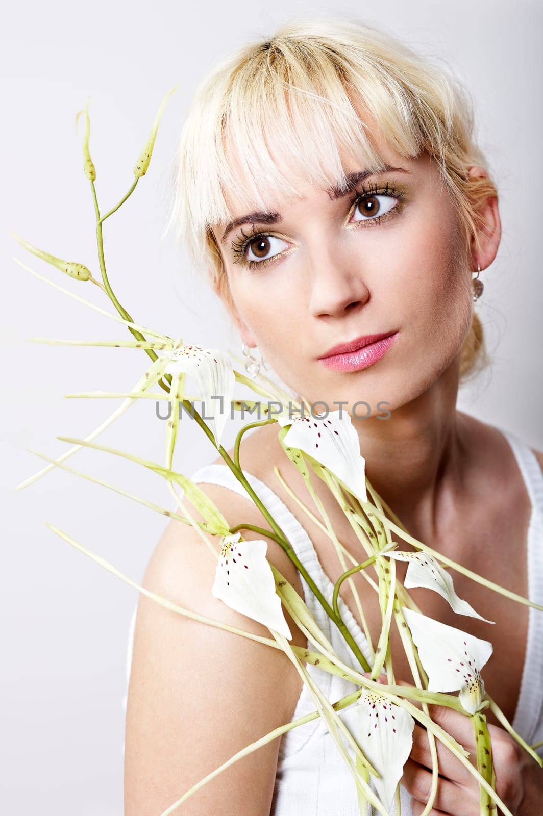 The Lady with the Orchid