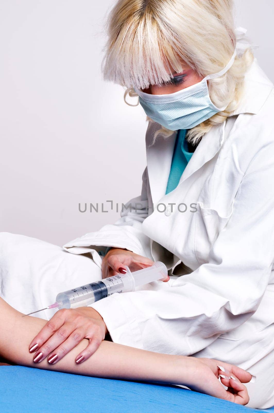 The nurse IV..