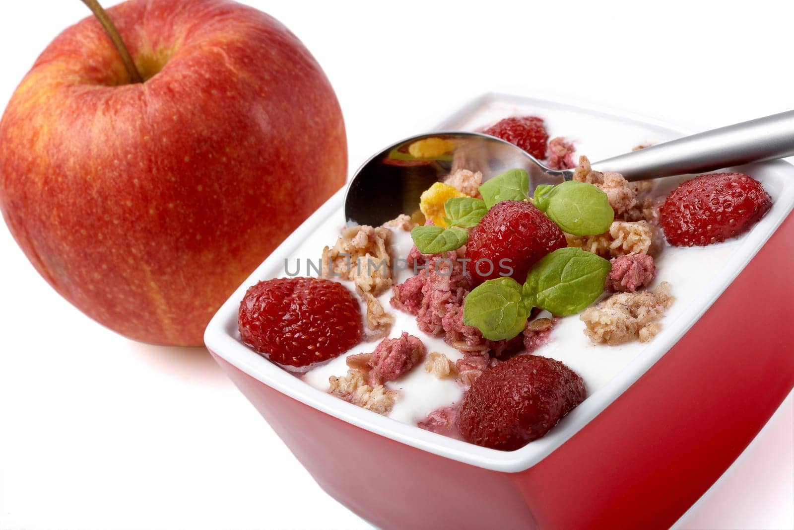 Yogurt with muesli V.