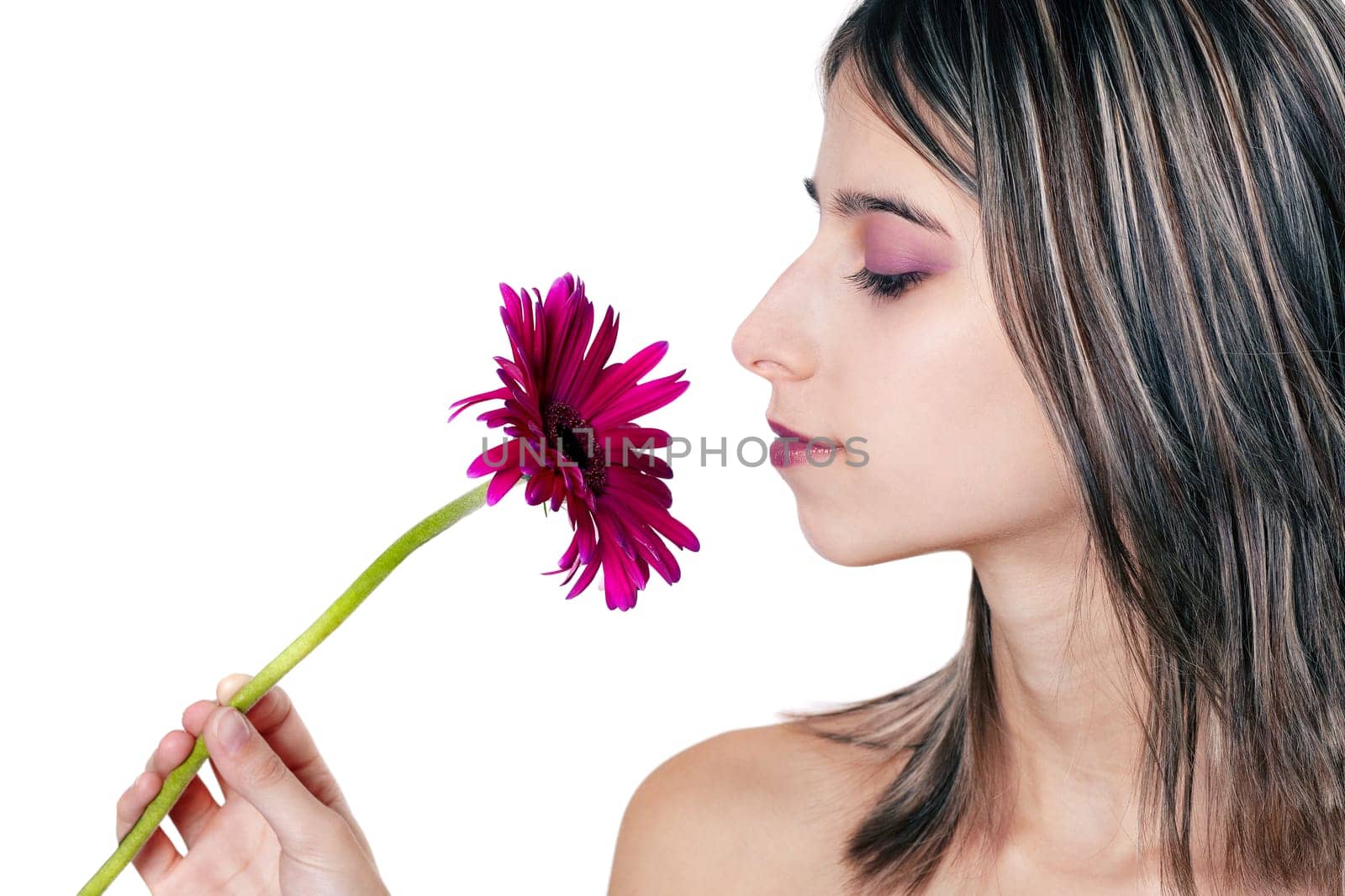 Woman with Gerbera III.