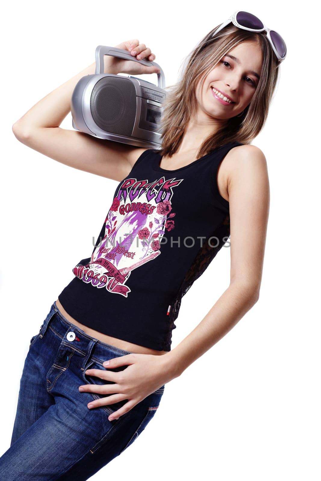 Woman with the recorder I.