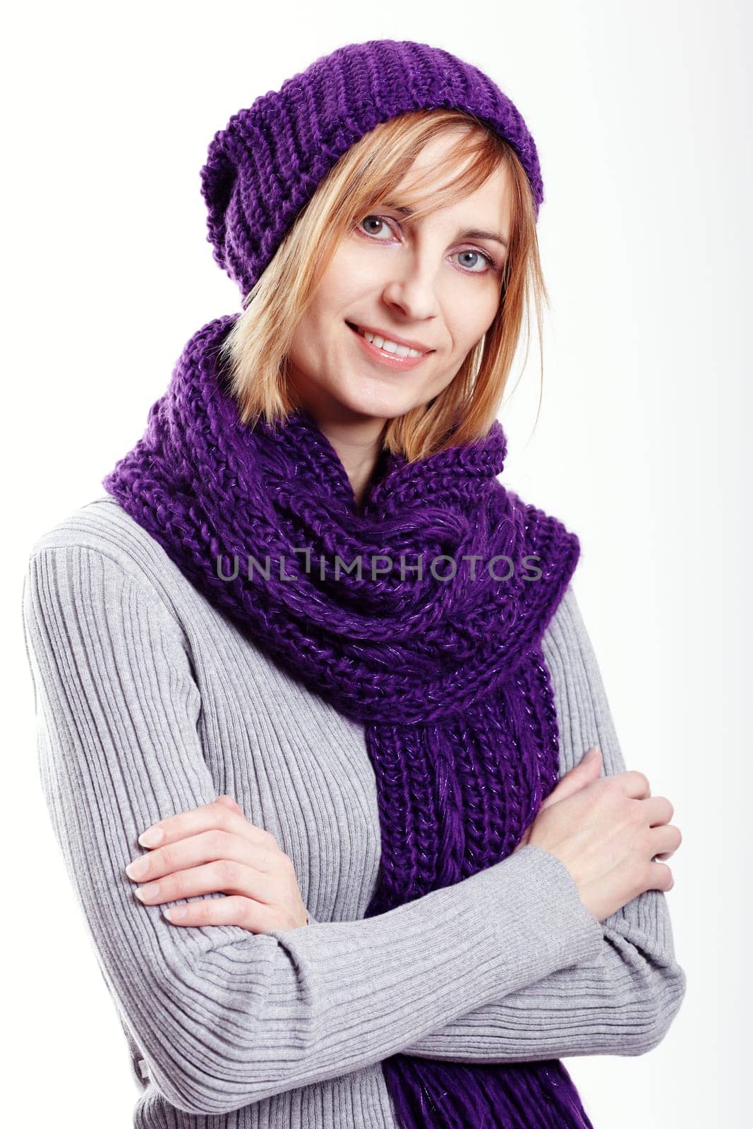 Woman in the purple cap II.
