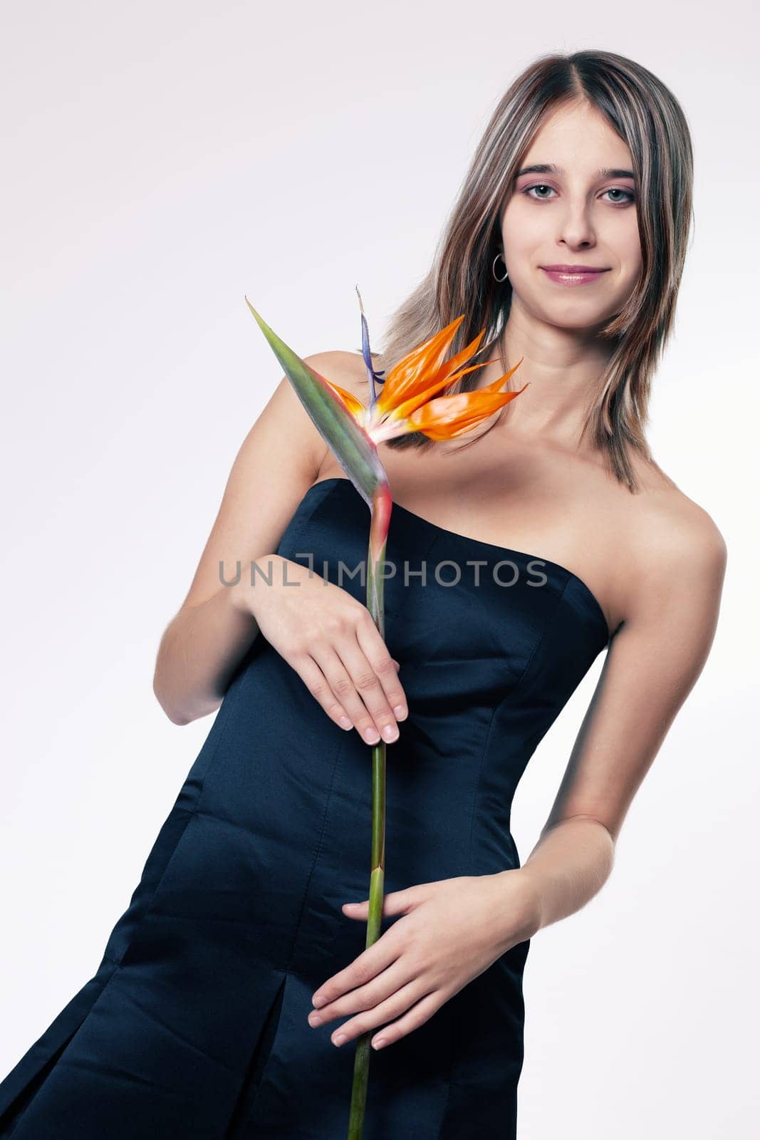 Pretty woman with strelicie
