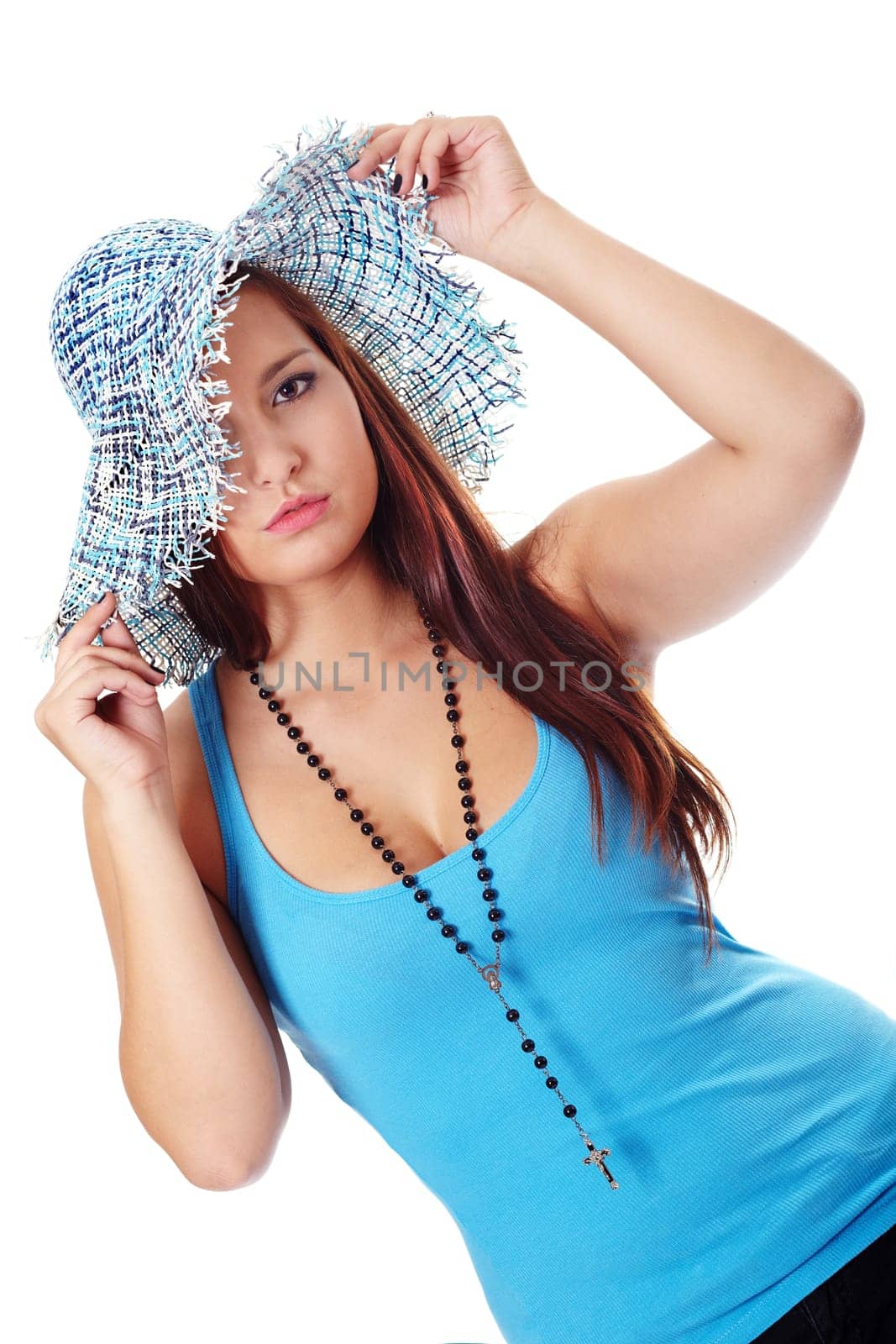 Brunette with the hat II.
