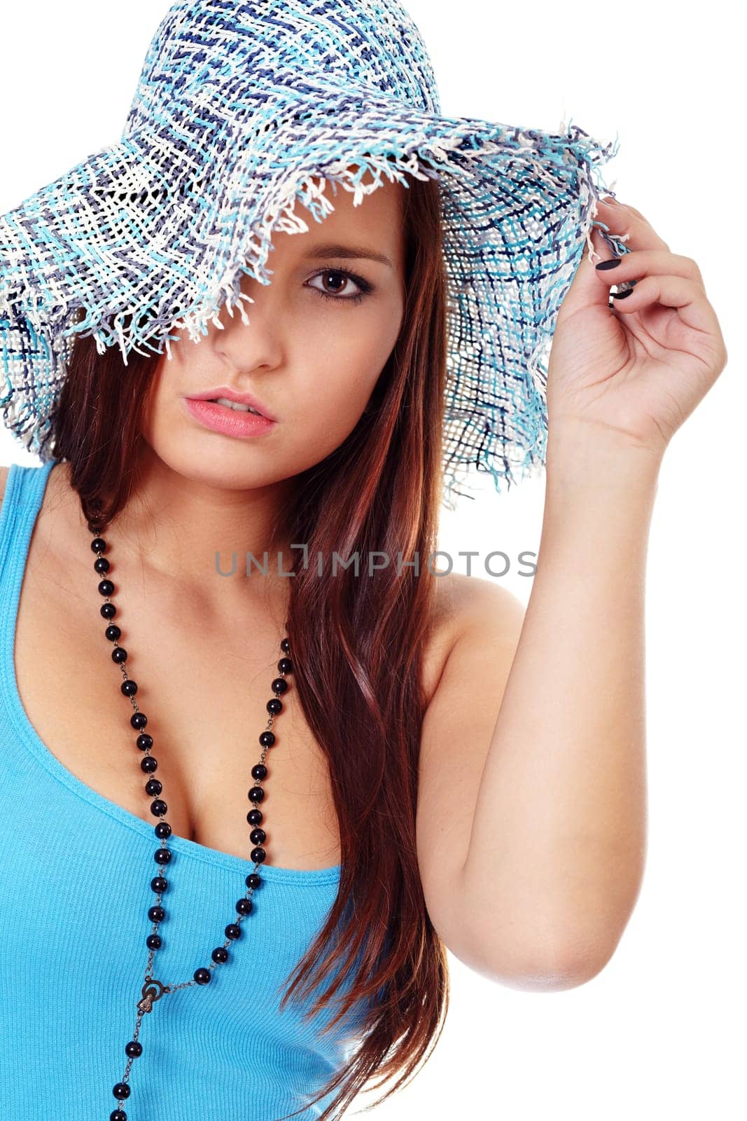 Brunette with the hat III.