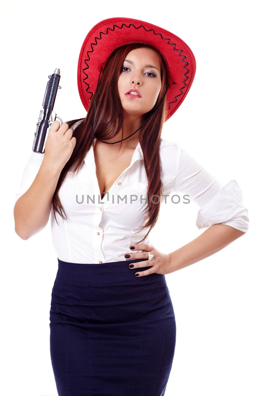 Woman with Red Hat III.