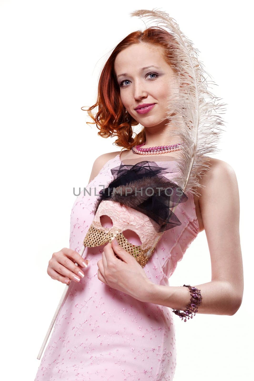 Woman with the mask II.