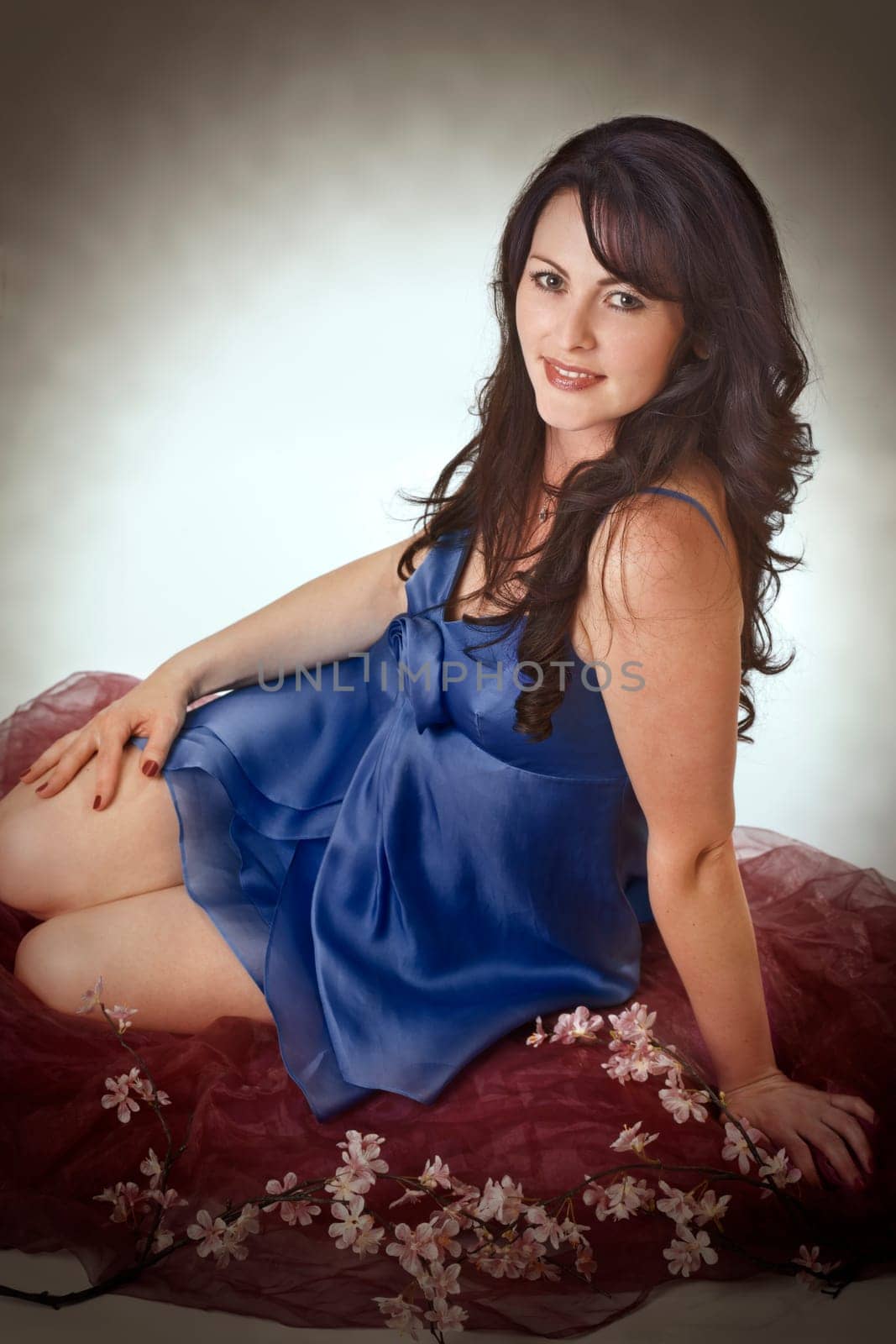 Pretty smiling woman