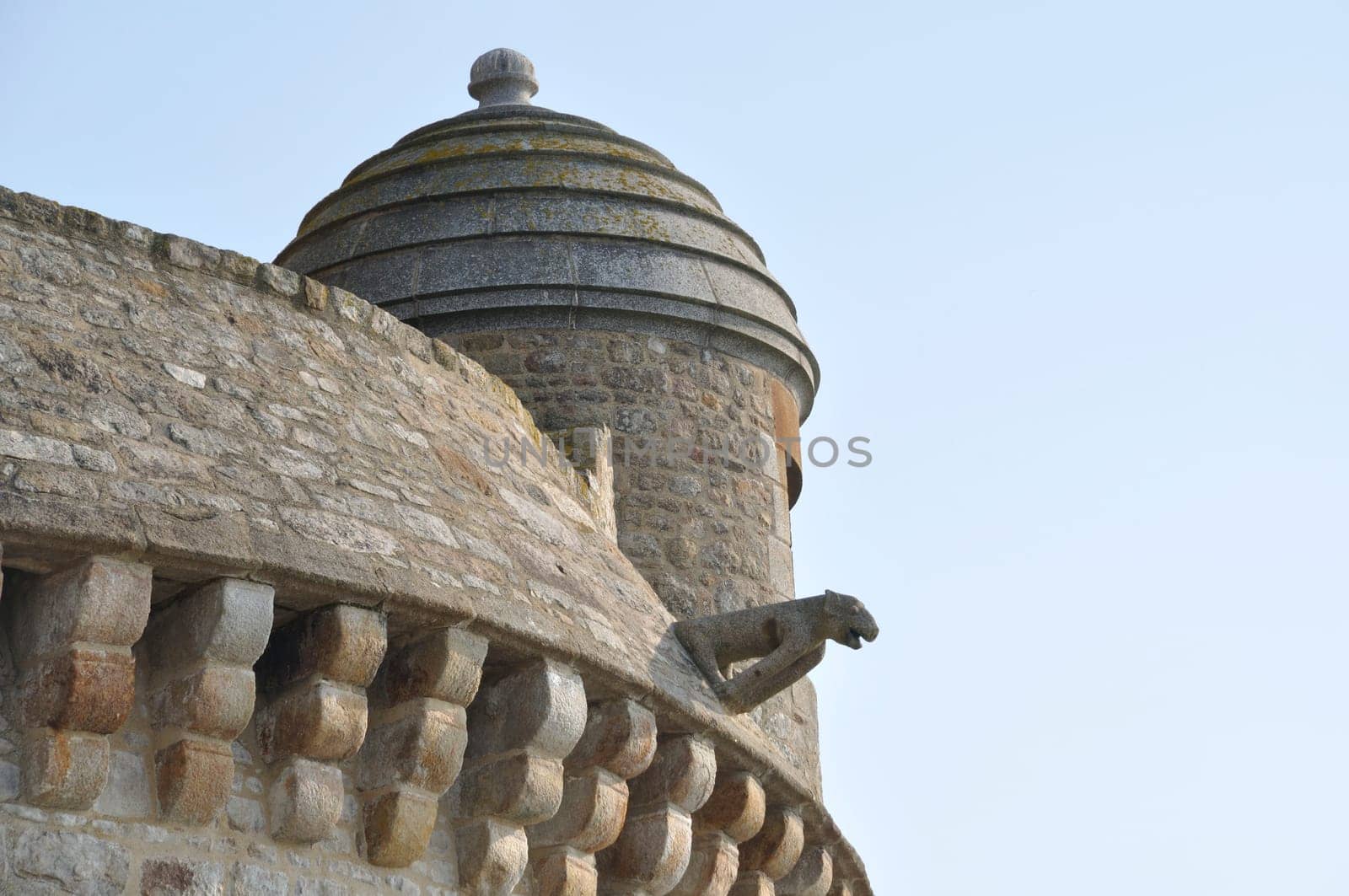 Mont Saint michel architectural detail