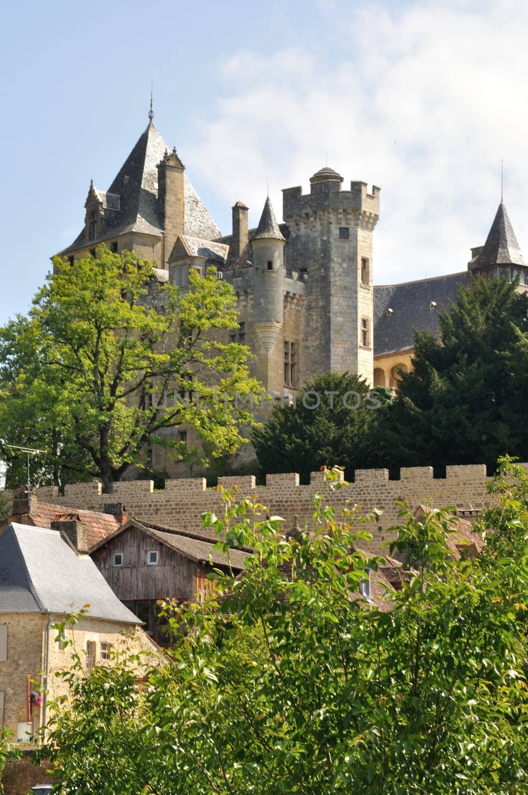 Village of Montfort in Périgord