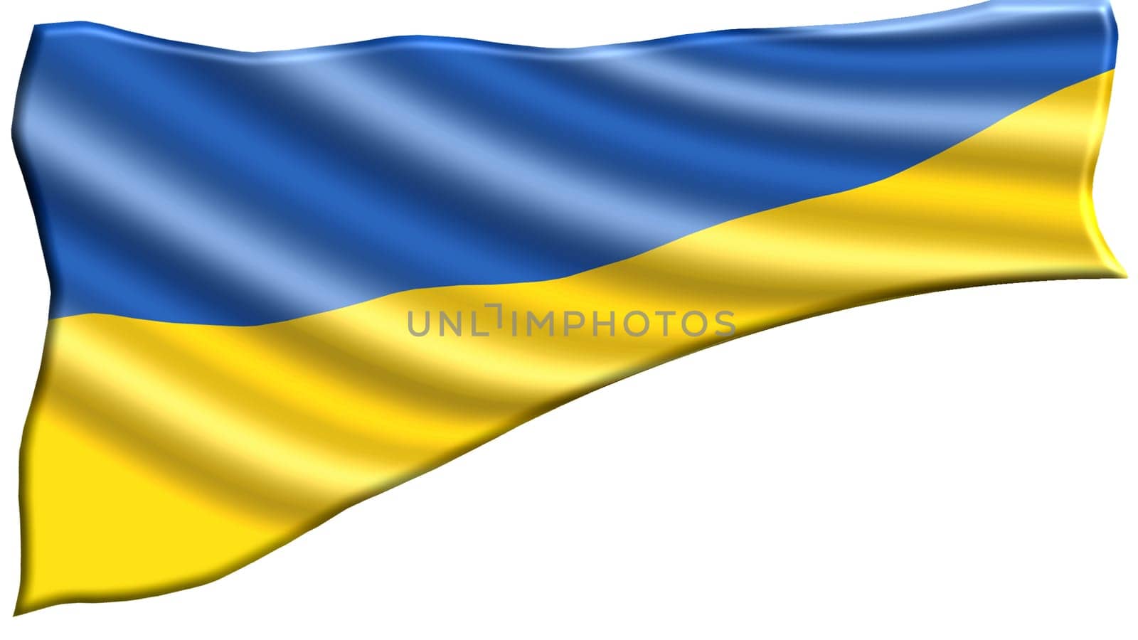 Russian and Ukrainian peace crisis as a geopolitical conflict conflict between Ukraine and Russia as a European security concept due to political disputes in a 3D illustration style.
