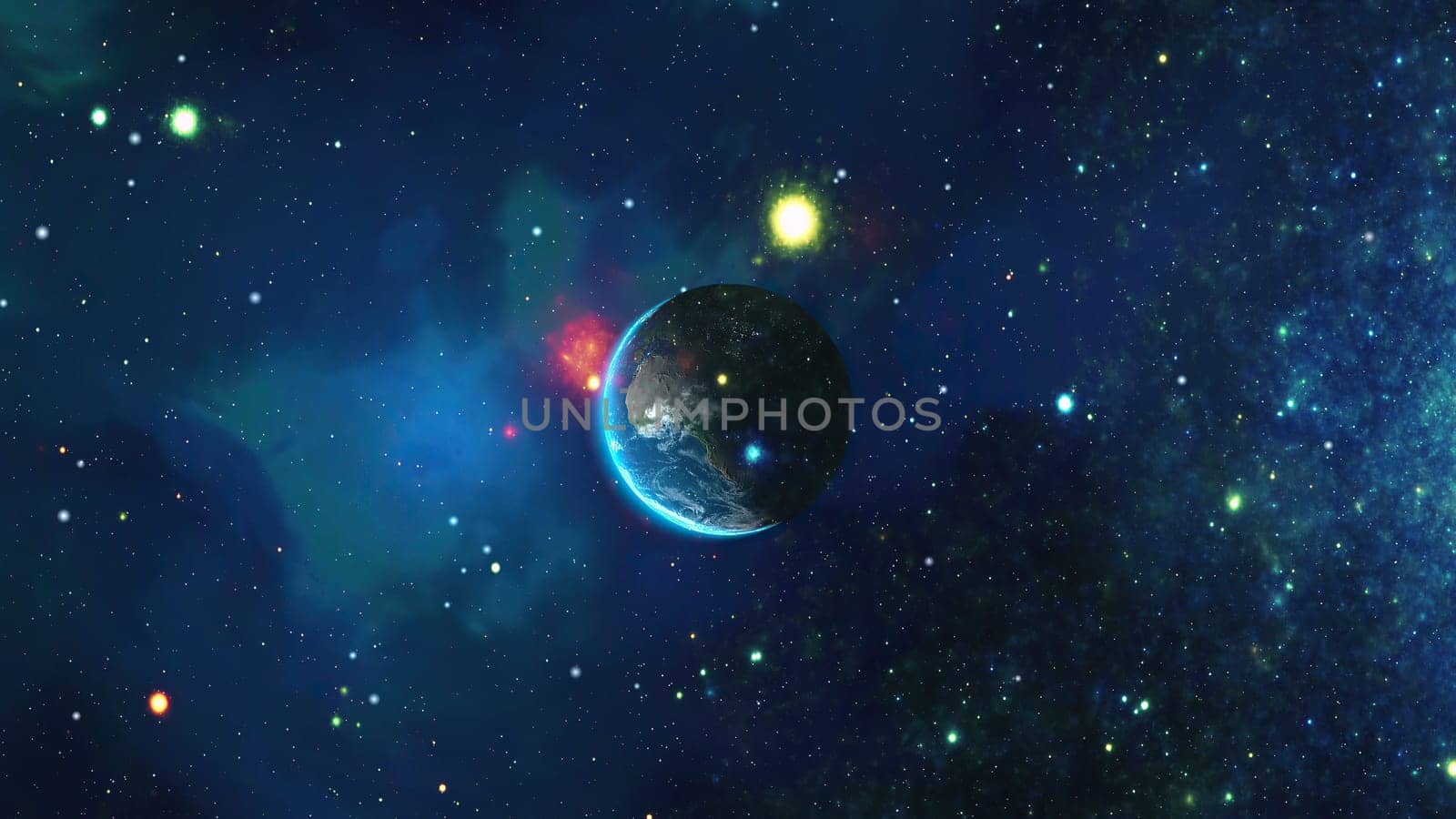 Planet Earth Seen From Space,Planet Earth Seen From Space