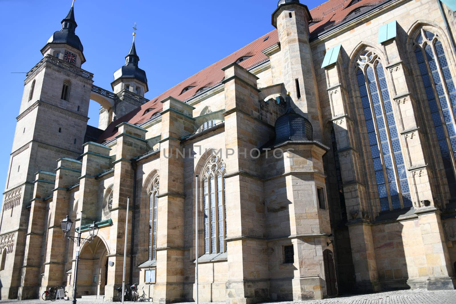 The Evangelical Lutheran City Church in Bayreuth is a Protestant basilica in the late Gothic architectural style. It was consecrated to the Holy Trinity in 1614 and is a listed building.