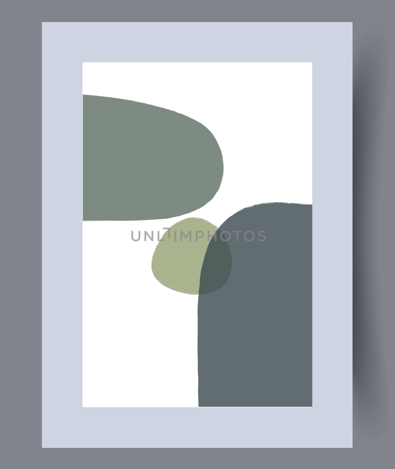 Printable wall art vector poster set. Hand drawn minimalism design for scandinavian interior.