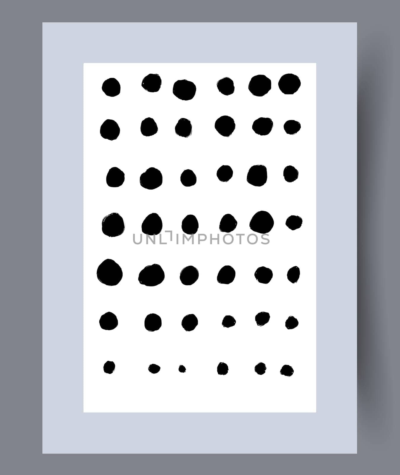 Printable wall art vector poster set. Hand drawn minimalism design for scandinavian interior.