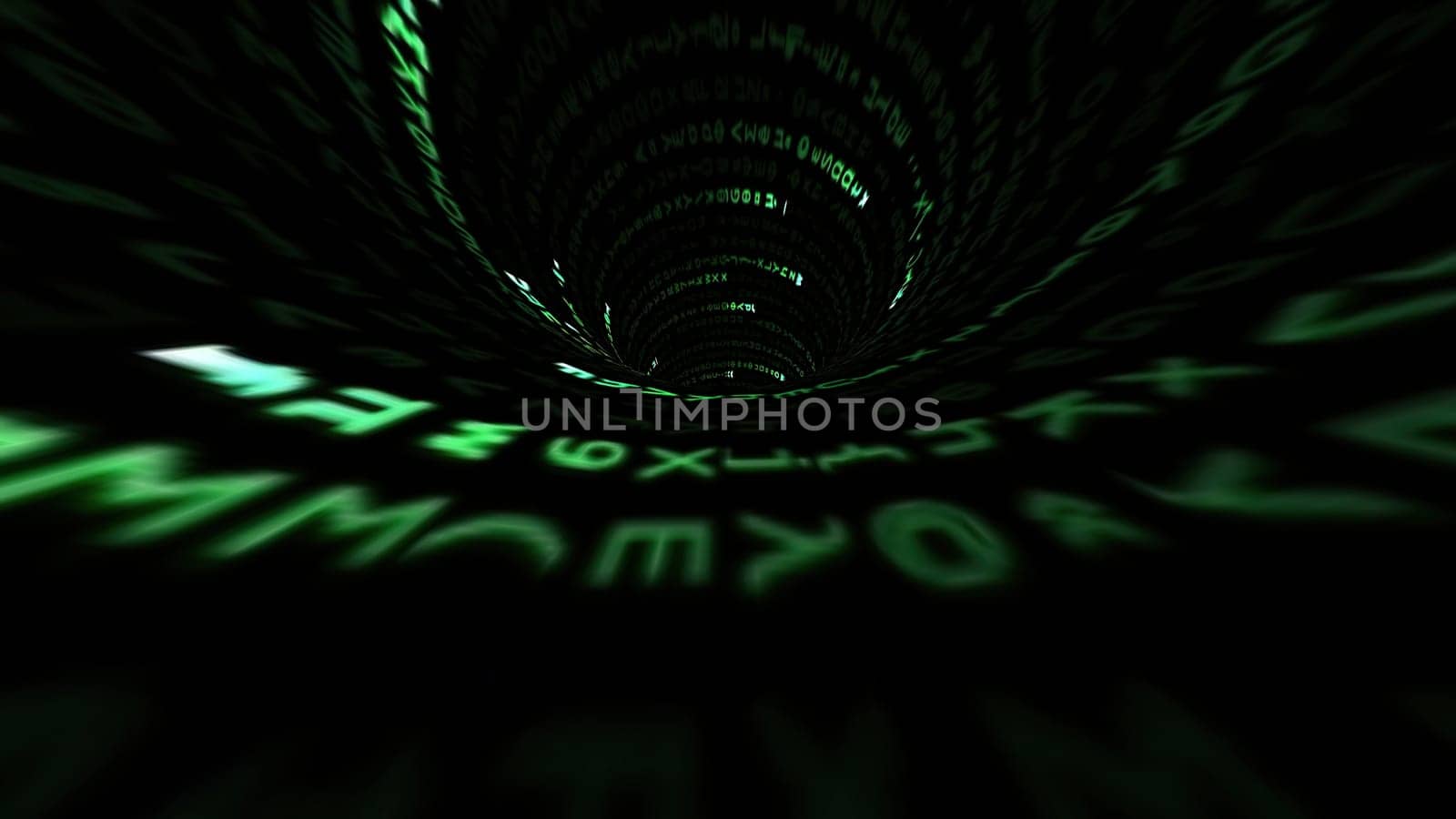 Driving through the binary data tunnel,Driving through the binary data tunnel