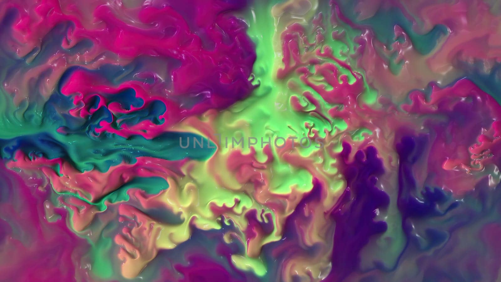 Colorful paint mix with gradient vivid colors,Colorful paint mix with gradient vivid colors