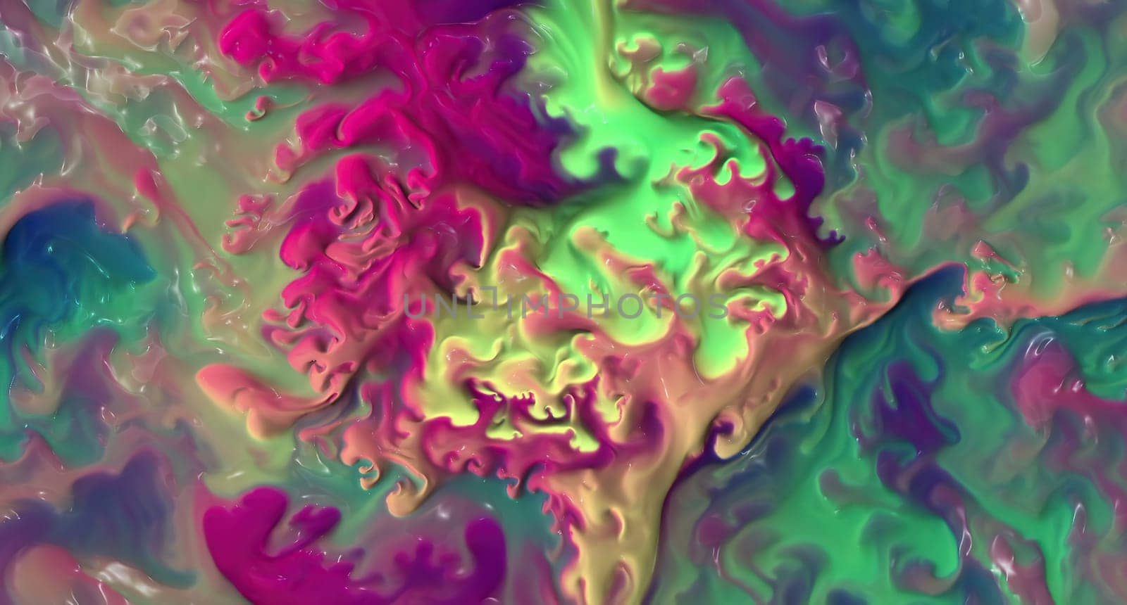 Colorful paint mix with gradient vivid colors,Colorful paint mix with gradient vivid colors