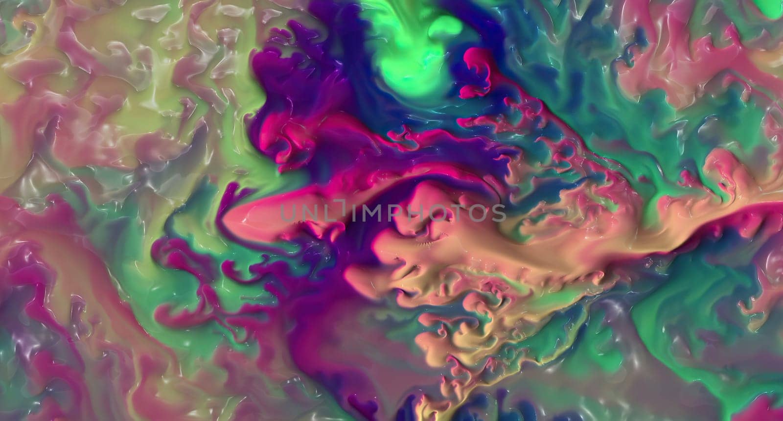 Colorful paint mix with gradient vivid colors,Colorful paint mix with gradient vivid colors
